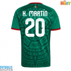 Billiga Mexiko Henry Martin #20 Hemmatröja VM 2026 Kortärmad